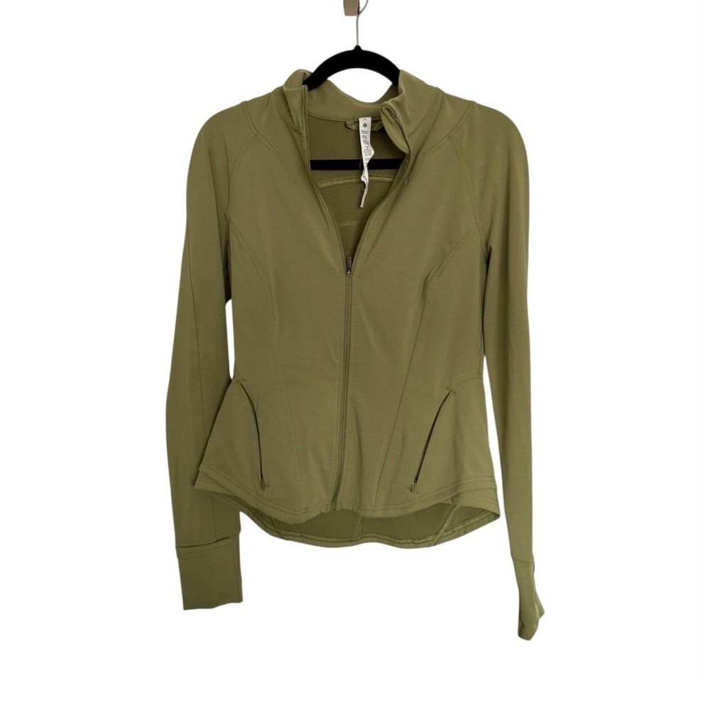lululemon Define Jacket - Luon - Bronze Green - Size 8